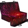Fiery Nebula Universe Galaxy Space Print Pet Car Back Seat Cover - 6dbd759a2014