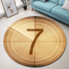 Film Countdown Round Carpet Floor Rug Living Room Bedroom Decor Round Area Rug Carpet