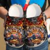 Firefighter America Sku 999 Crocs Crocband Clog Comfortable For Mens Womens Classic Clog Water Shoes