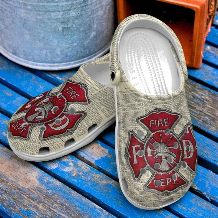 Firefighter Badge Sku 986 Crocs Clog Clog Shoes Firefighter Badge Sku 986 Crocs Clog Clog Shoes