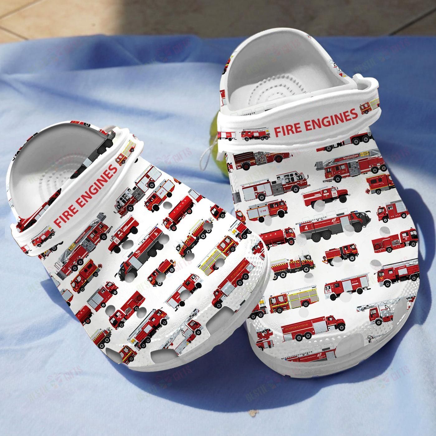 Firefighter Crocs Clog Classic Clogs Shoes Firefighter Crocs Clog Classic Clogs Shoes