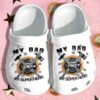 Firefighter Dad Crocs Clog Gift For Father Day – Firefighter Shoes Clog Birthday Gift For Dad
