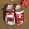 Firefighter Dream Big Sku 987 Crocs Crocband Clog Comfortable For Mens Womens Classic Clog Water Shoes