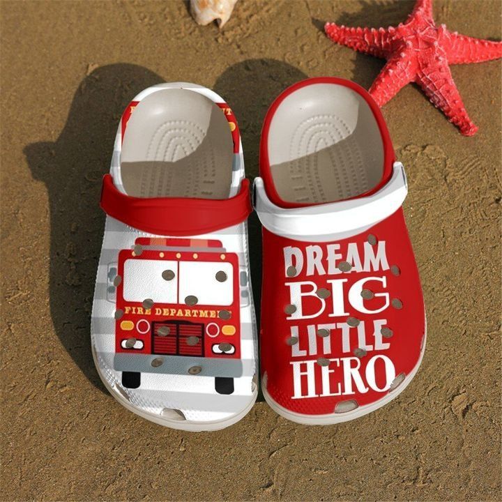 Firefighter Dream Big Sku 987 Crocs Crocband Clog Comfortable For Mens Womens Classic Clog Water Shoes Firefighter Dream Big Sku 987 Crocs Crocband Clog Comfortable For Mens Womens Classic Clog Water Shoes