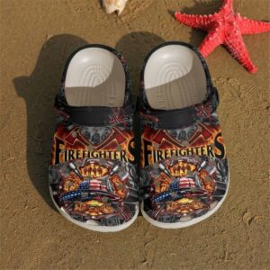 Firefighter Life Sku 1000 Crocs Crocband Clog Comfortable For Mens Womens Classic Clog Water Shoes