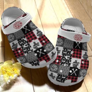 Firefighter Personalize Clog Custom Crocs Fashionstyle Comfortable For Women Men Kid Print 3D Whitesole Firefighter Pattern