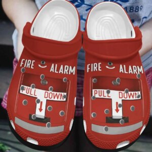 Firefighter Personalized Clog Custom Crocs Comfortablefashion Style Comfortable For Women Men Kid Print 3D Firefighter Box