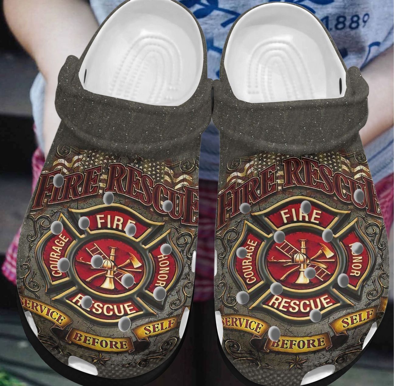 Firefighter Personalized Clog Custom Crocs Comfortablefashion Style Comfortable For Women Men Kid Waiting Prepared To Serve Is Serving Firefighter Personalized Clog Custom Crocs Comfortablefashion Style Comfortable For Women Men Kid Waiting Prepared To Serve Is Serving
