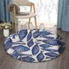 Fish Round Carpet Floor Rug Living Room Bedroom Decor Round Area Rug Carpet
