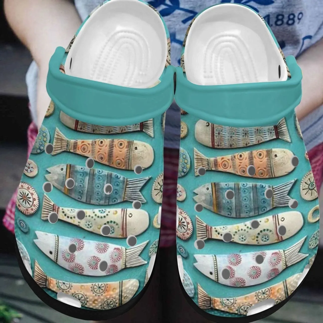 Fishing Art Personalized Clog Custom Crocs Comfortablefashion Style Comfortable For Women Men Kid Print 3D Fishing Art Personalized Clog Custom Crocs Comfortablefashion Style Comfortable For Women Men Kid Print 3D