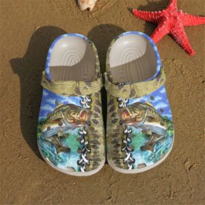 Fishing Baech Sku 1027 Crocs Crocband Clog Comfortable For Mens Womens Classic Clog Water Shoes