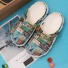 Fishing I Love Sku 1047 Crocs Crocband Clog Comfortable For Mens Womens Classic Clog Water Shoes