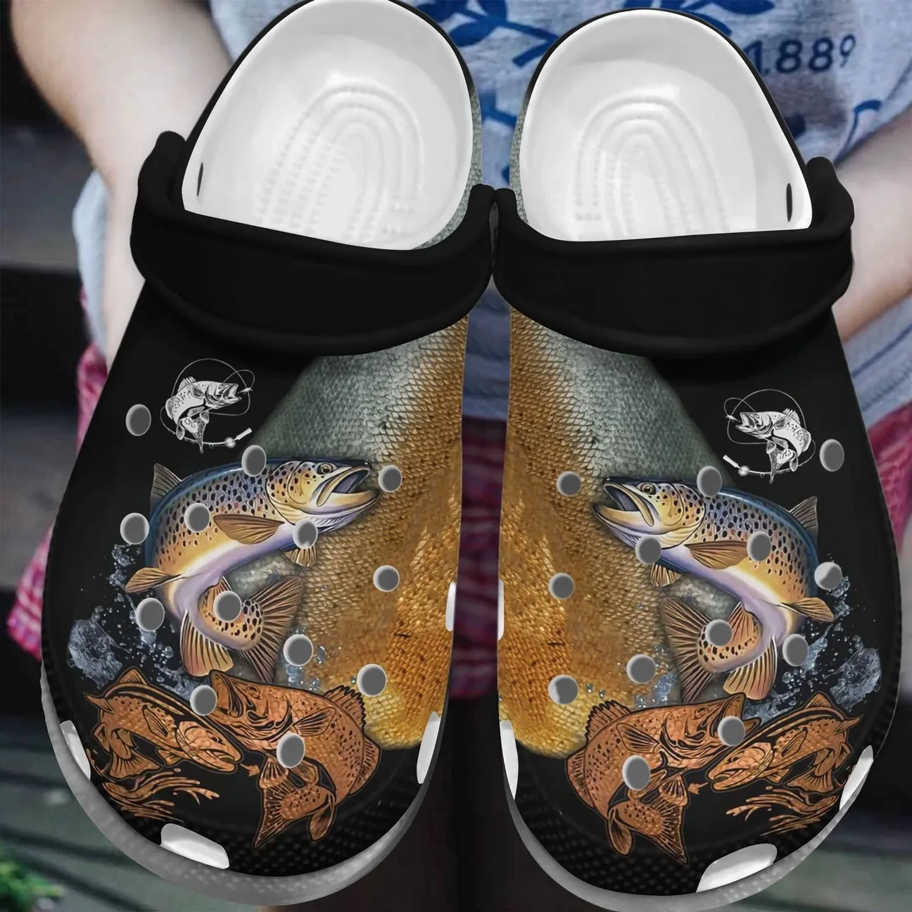 Fishing Personalize Clog Custom Crocs Fashionstyle Comfortable For Women Men Kid Print 3D Fishing My Hobby Fishing Personalize Clog Custom Crocs Fashionstyle Comfortable For Women Men Kid Print 3D Fishing My Hobby