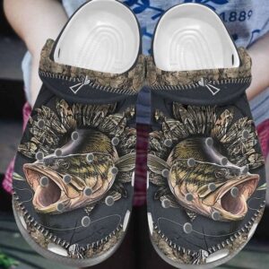Fishing Personalize Clog Custom Crocs Fashionstyle Comfortable For Women Men Kid Print 3D It Is Time To Go Fishing 1