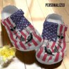 Fishing Personalized Personalize Clog Custom Crocs Fashionstyle Comfortable For Women Men Kid Print 3D Hook And The Flag
