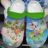 Flamingo Beach Personalized Clog Custom Crocs Comfortablefashion Style Comfortable For Women Men Kid Print 3D