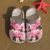 Flamingo Cookies Sku 1054 Crocs Crocband Clog Comfortable For Mens Womens Classic Clog Water Shoes