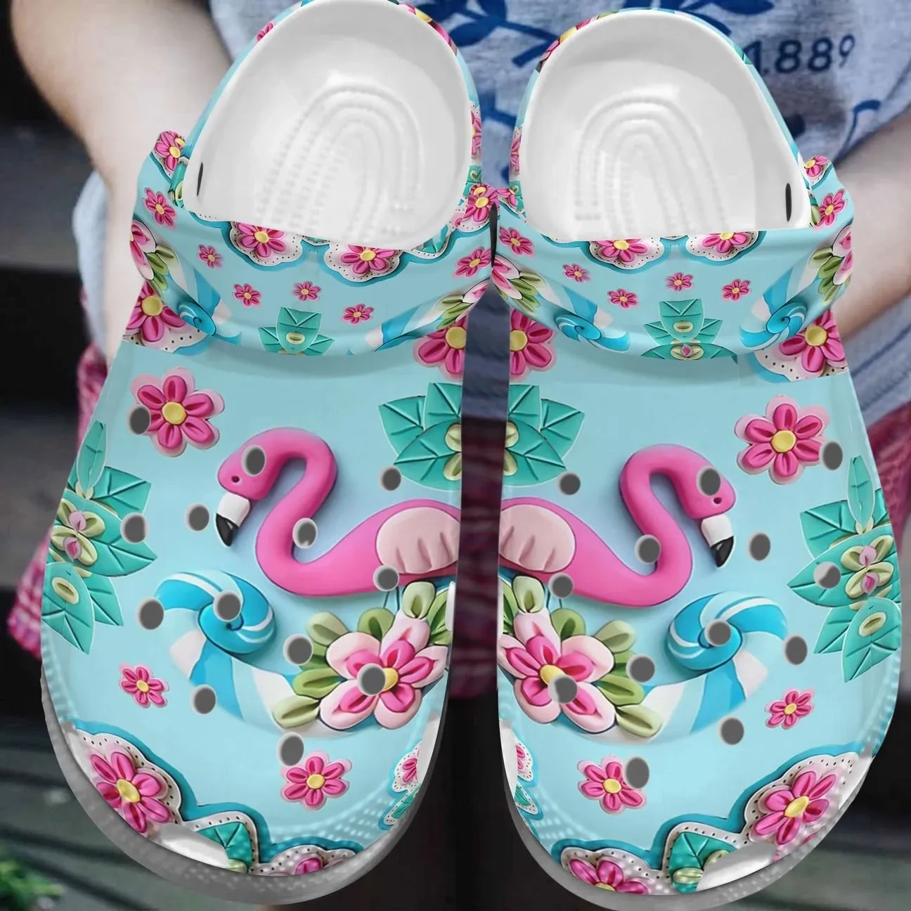 Flamingo Personalize Clog Custom Crocs Fashionstyle Comfortable For Women Men Kid Print 3D Whitesole Flamingo Lover Flamingo Personalize Clog Custom Crocs Fashionstyle Comfortable For Women Men Kid Print 3D Whitesole Flamingo Lover