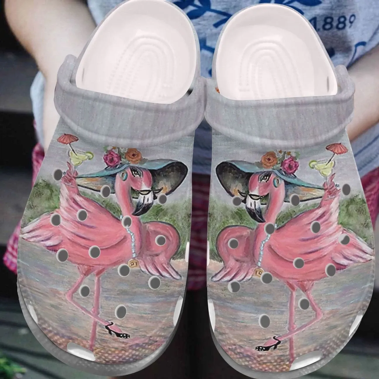 Flamingo Personalized Clog Custom Crocs Comfortablefashion Style Comfortable For Women Men Kid Print 3D Flamingo Lady Flamingo Personalized Clog Custom Crocs Comfortablefashion Style Comfortable For Women Men Kid Print 3D Flamingo Lady