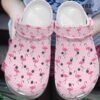 Flamingo Pinky Pattern Crocs Clog Clog Shoes