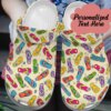 Flip Flop Personalize Clog Custom Crocs Fashionstyle Comfortable For Women Men Kid Print 3D Beach