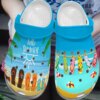 Flip Flops Personalized Clog Custom Crocs Comfortablefashion Style Comfortable For Women Men Kid Print 3D Hello