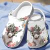 Floral Baby Goat Crocs Clog Classic Clogs Shoes