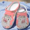 Floral Baby Pig Crocs Clog Classic Clogs Shoes