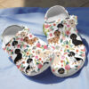 Floral Dachshund Crocs Clog Classic Clogs Shoes