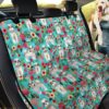 Floral Shih Tzu Dog Design Car Back Seat Cover Dog Car Seat Covers - e924ba403d0a
