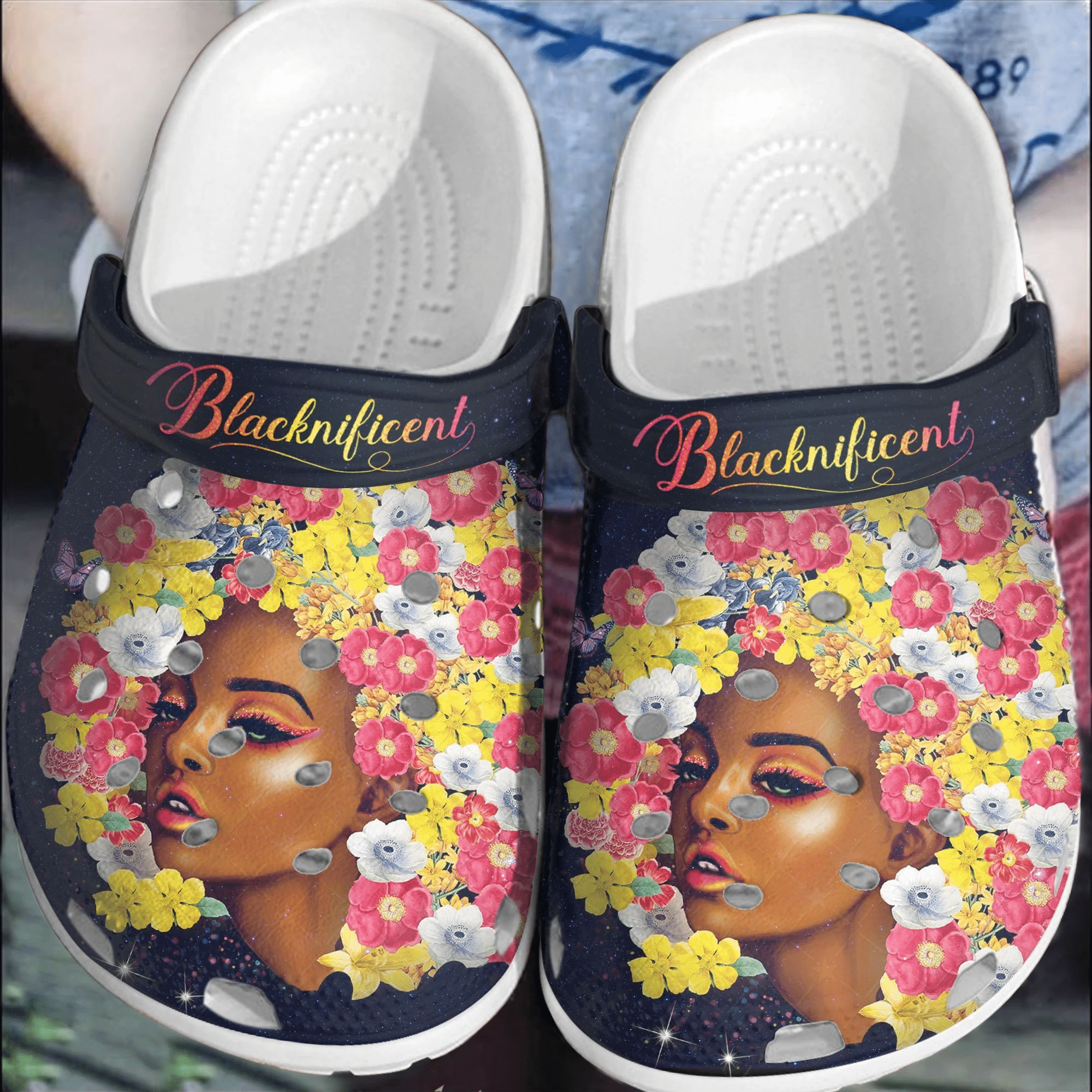 Flower Black Girl Cute Crocs Clog Shoes Clog Thanksgiving Gifts Autumn – Full Of Flower Black Queen Crocs Clog Crocbland Clog Birthday Gift For Woman Girl Flower Black Girl Cute Crocs Clog Shoes Clog Thanksgiving Gifts Autumn – Full Of Flower Black Queen Crocs Clog Crocbland Clog Birthday Gift For Woman Girl