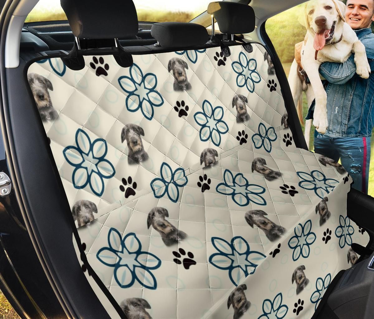 Flower Scottish Deerhound Patterns Car Back Seat Cover Dog Car Seat Covers - c12775d9bff6 Flower Scottish Deerhound Patterns Car Back Seat Cover Dog Car Seat Covers - c12775d9bff6