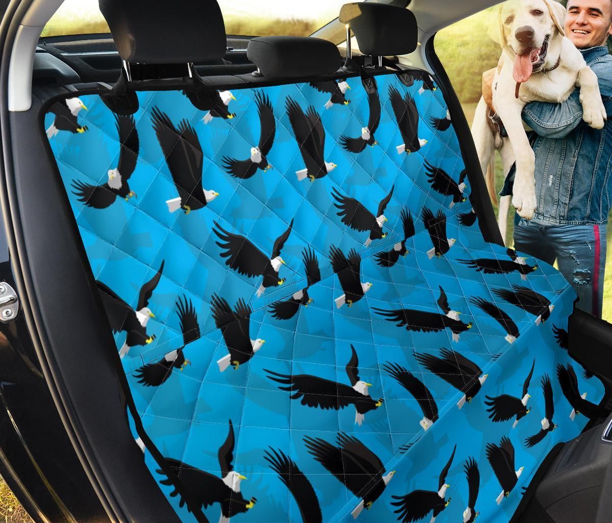 Flying Eagle Blue Pattern Car Back Seat Cover Dog Car Seat Covers - d82e7291060e Flying Eagle Blue Pattern Car Back Seat Cover Dog Car Seat Covers - d82e7291060e