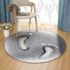 Foot Water Round Carpet Floor Rug Living Room Bedroom Decor Round Area Rug Carpet