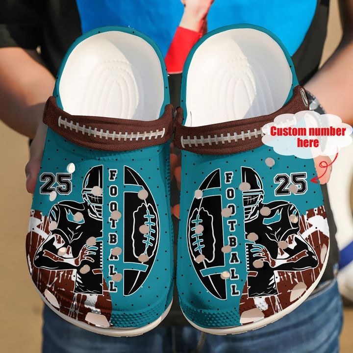 Football Personalized Being A Footballer Sku 1074 Crocs Crocband Clog Comfortable For Mens Womens Classic Clog Water Shoes Football Personalized Being A Footballer Sku 1074 Crocs Crocband Clog Comfortable For Mens Womens Classic Clog Water Shoes