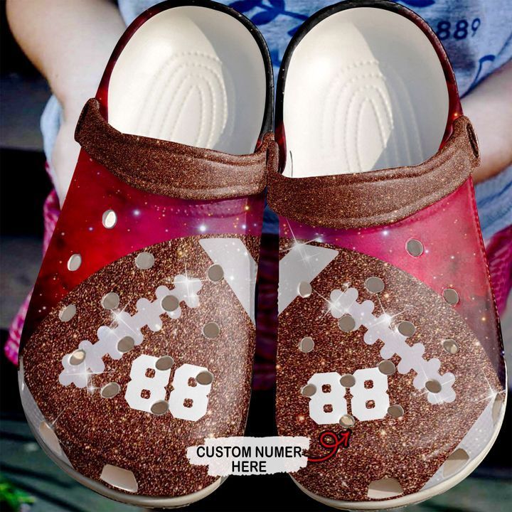 Football Personalized Lover Sku 1082 Crocs Clog Clog Shoes Football Personalized Lover Sku 1082 Crocs Clog Clog Shoes
