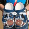 Football Personalized Lover Sku 1084 Crocs Crocband Clog Comfortable For Mens Womens Classic Clog Water Shoes