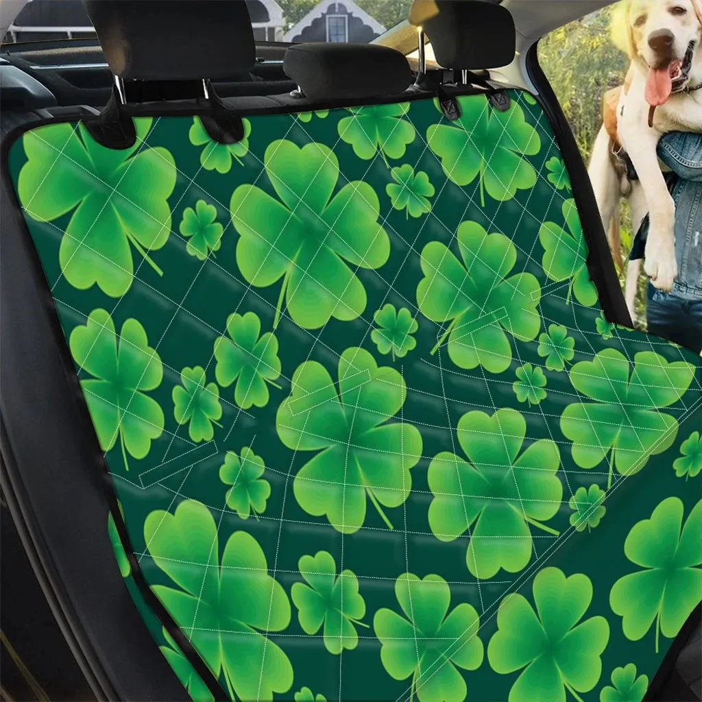 Four Leaf Clover St-patricks Day Pattern Print Car Back Seat Cover Dog Car Seat Covers - 4d50d7ae3118 Four Leaf Clover St-patricks Day Pattern Print Car Back Seat Cover Dog Car Seat Covers - 4d50d7ae3118