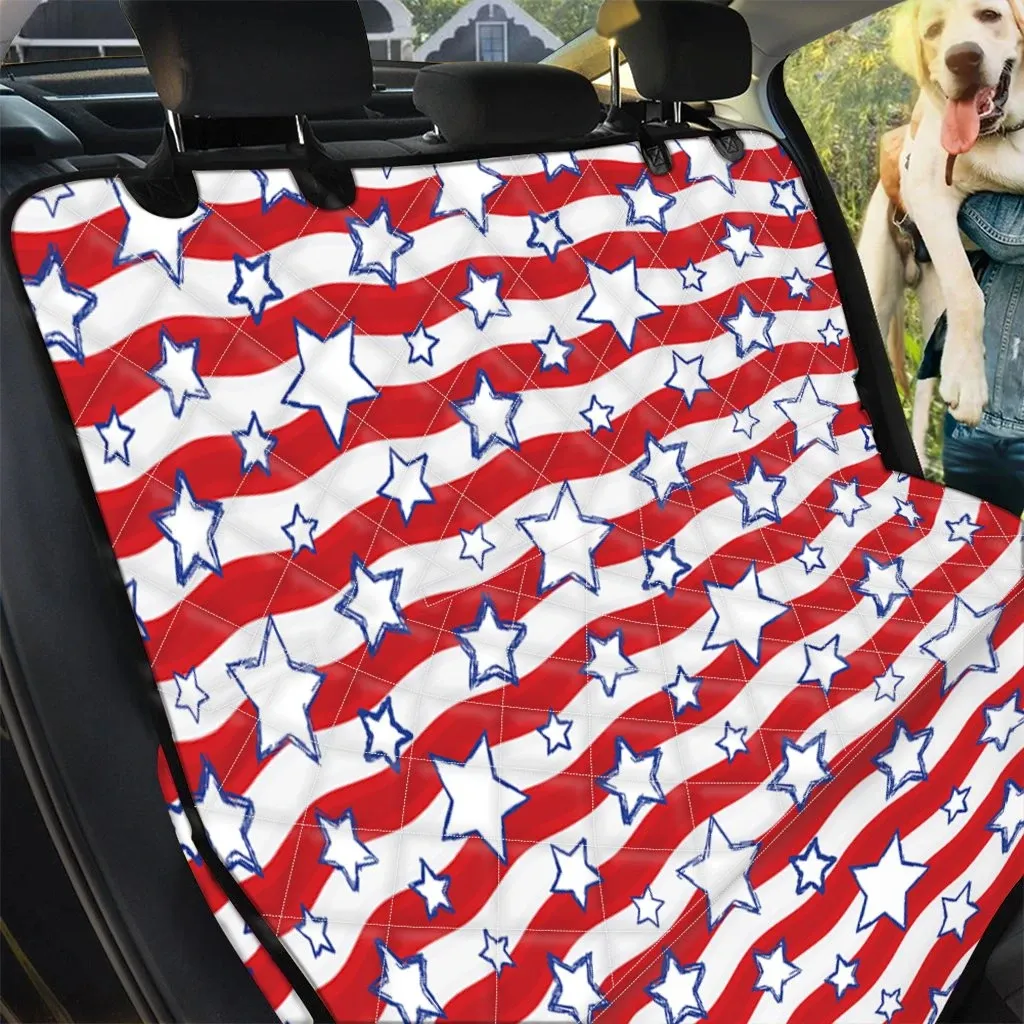 Fourth Of July Usa Star Pattern Print Car Back Seat Cover Dog Car Seat Covers - 4cdfaa6d937d Fourth Of July Usa Star Pattern Print Car Back Seat Cover Dog Car Seat Covers - 4cdfaa6d937d