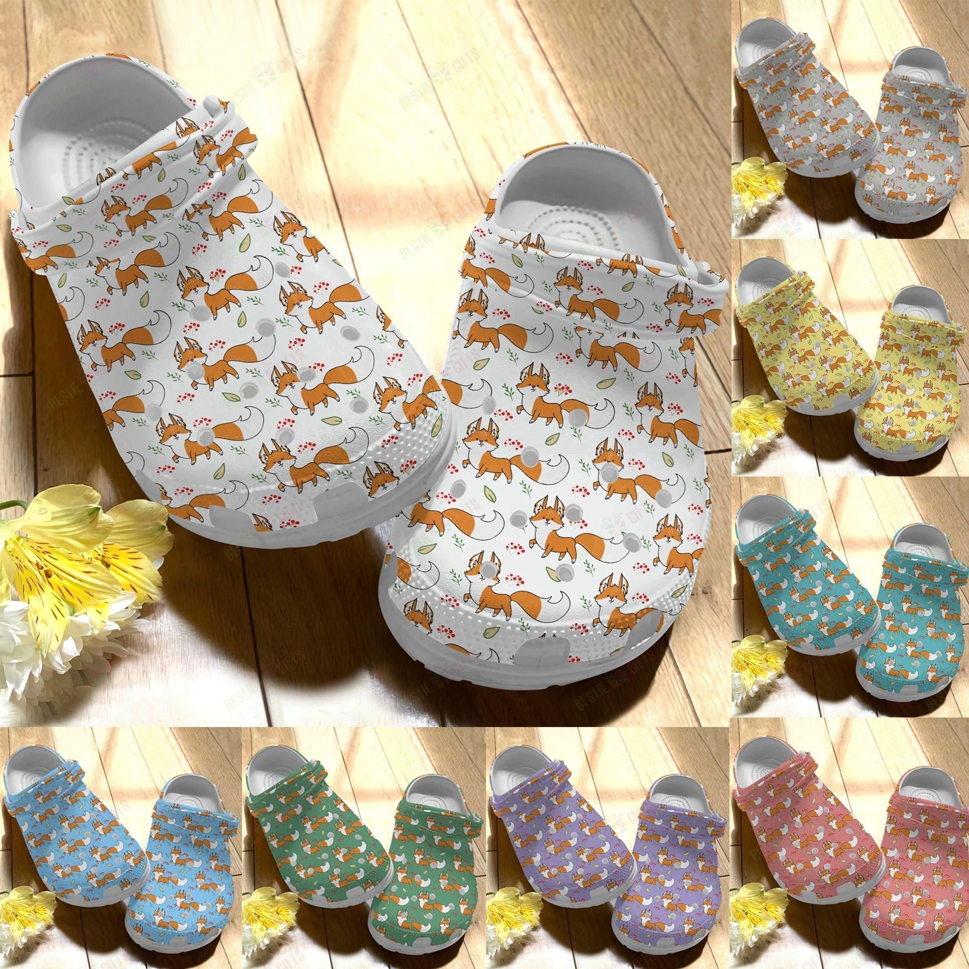 Fox Crocs Clog Classic Clog Color Series Shoes Fox Crocs Clog Classic Clog Color Series Shoes