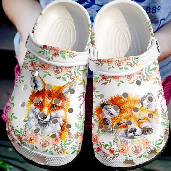 Fox Lovely Sku 1109 Crocs Crocband Clog Comfortable For Mens Womens Classic Clog Water Shoes Fox Lovely Sku 1109 Crocs Crocband Clog Comfortable For Mens Womens Classic Clog Water Shoes