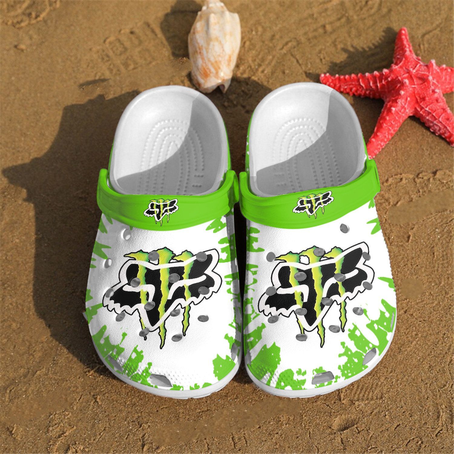 Fox Monster Crocs Crocband Clog Comfortable For Mens Womens Classic Clog Water Shoes Fox Monster Crocs Crocband Clog Comfortable For Mens Womens Classic Clog Water Shoes
