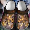 Fox Personalized Clog Custom Crocs Comfortablefashion Style Comfortable For Women Men Kid Print 3D Neon Light Fox
