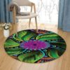 Fractals Mandala Round Carpet Floor Rug Living Room Bedroom Decor Round Area Rug Carpet