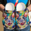 French Bull Dog Colorful Sku 1123 Crocs Clog Clog Shoes