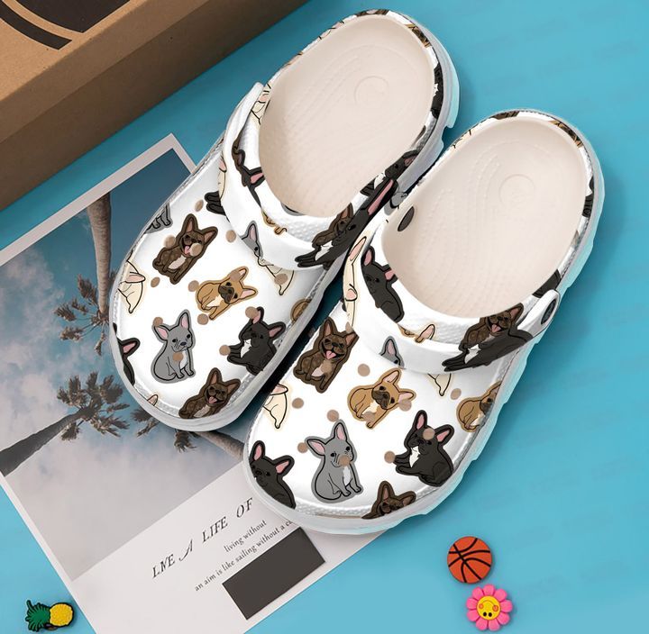 French Bulldog Crocband Pattern Sku 1122 Crocs Crocband Clog Comfortable For Mens Womens Classic Clog Water Shoes French Bulldog Crocband Pattern Sku 1122 Crocs Crocband Clog Comfortable For Mens Womens Classic Clog Water Shoes