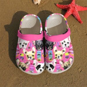 French Bulldog Cutie Bulldogs Sku 330 Crocs Clog Clog Shoes