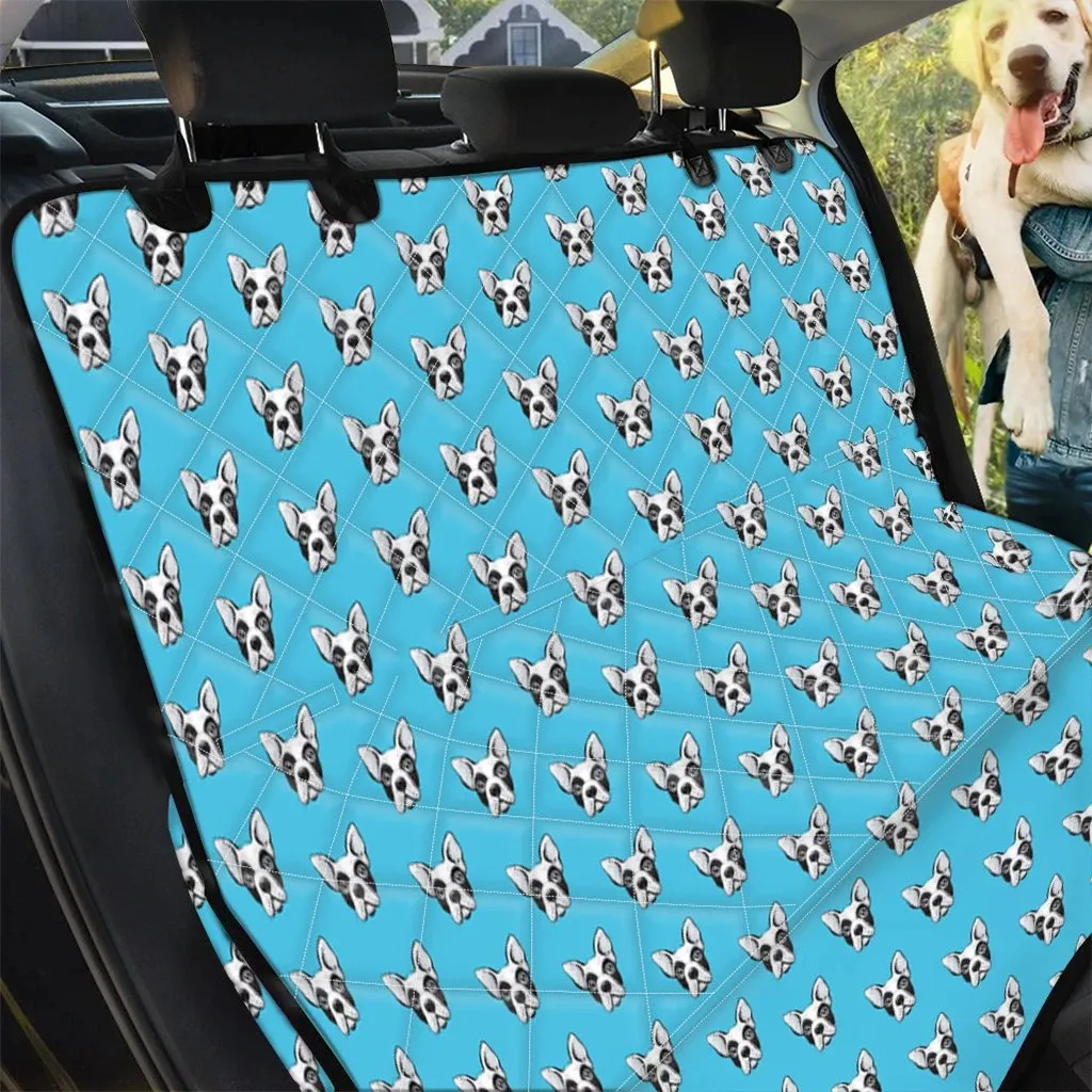 French Bulldog Faces Pattern Print Car Back Seat Cover Dog Car Seat Covers - e313280584d5 French Bulldog Faces Pattern Print Car Back Seat Cover Dog Car Seat Covers - e313280584d5