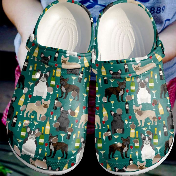 French Bulldog One Pattern Sku 1126 Crocs Crocband Clog Comfortable For Mens Womens Classic Clog Water Shoes French Bulldog One Pattern Sku 1126 Crocs Crocband Clog Comfortable For Mens Womens Classic Clog Water Shoes