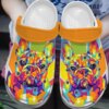 French Bulldog Personalized Clog Custom Crocs Comfortablefashion Style Comfortable For Women Men Kid Print 3D Colorful Crystals